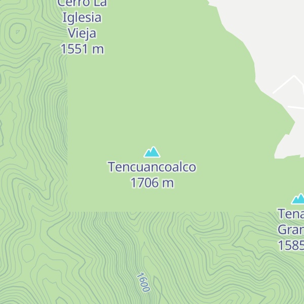 Map of Tencuancoalco