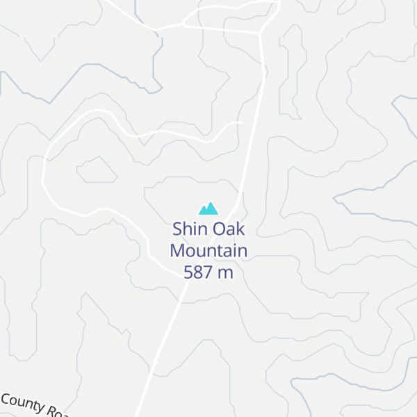 Map of Shin Oak Mountain