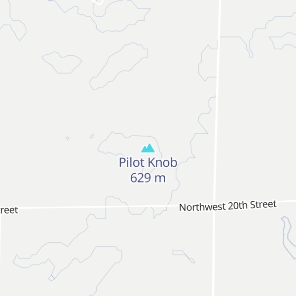Map of Pilot Knob