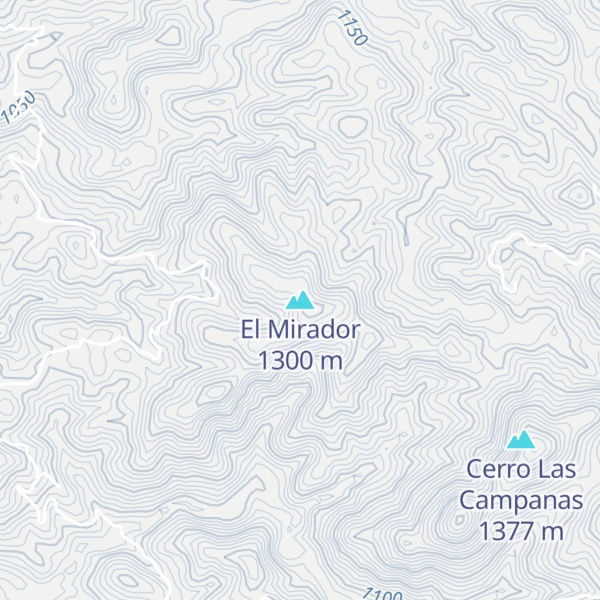 Map of El Mirador