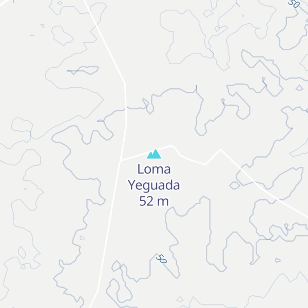 Map of Loma Yeguada