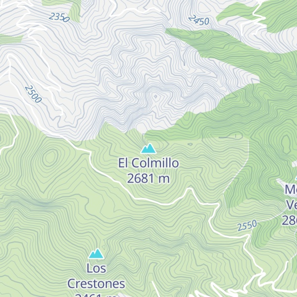 Map of El Colmillo