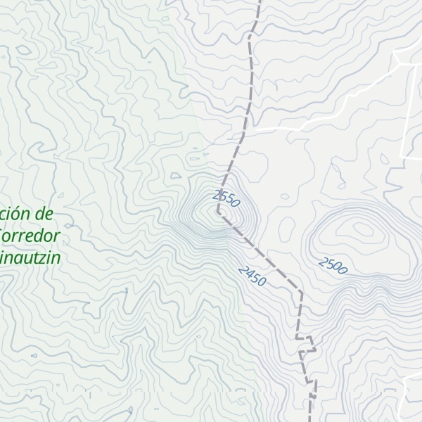 Map of Cerro Huiztomayo