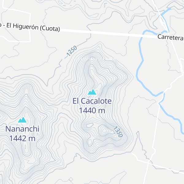 Map of El Cacalote