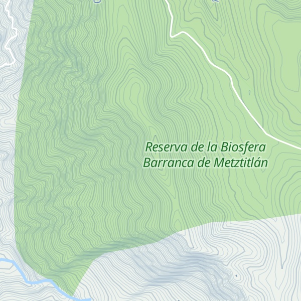 Map of Cerro La Peña Blanca