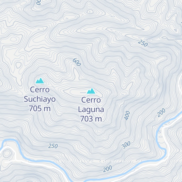 Map of Cerro Laguna