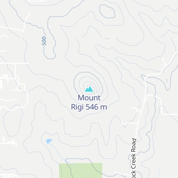 Map of Mount Rigi