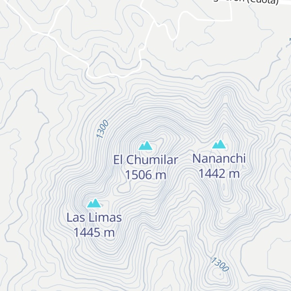 Map of El Chumilar