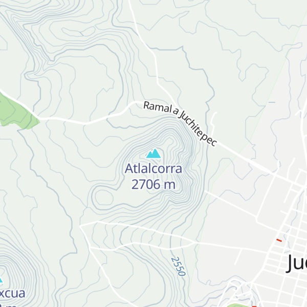 Map of Atlalcorra