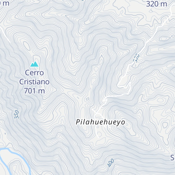 Map of Cerro Etepetl