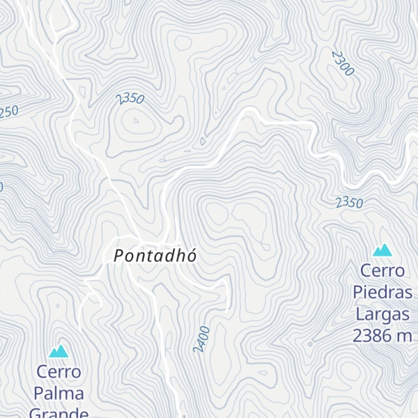 Map of Cerro Laureles