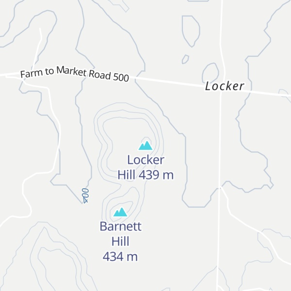 Map of Locker Hill