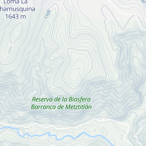 Map of Cerro Grande