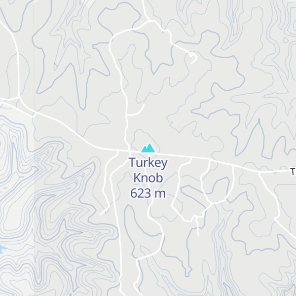 Map of Turkey Knob