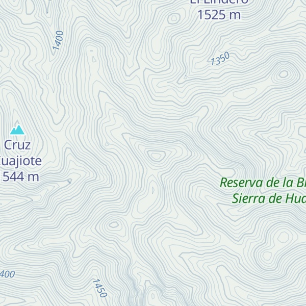 Map of Cerro El Presidente