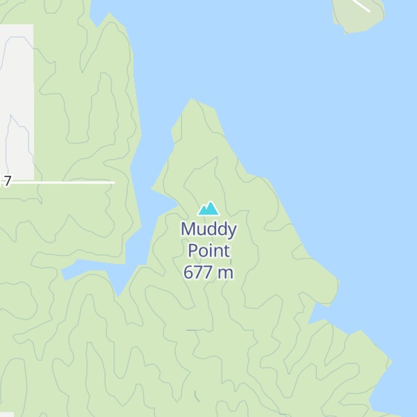 Map of Muddy Point