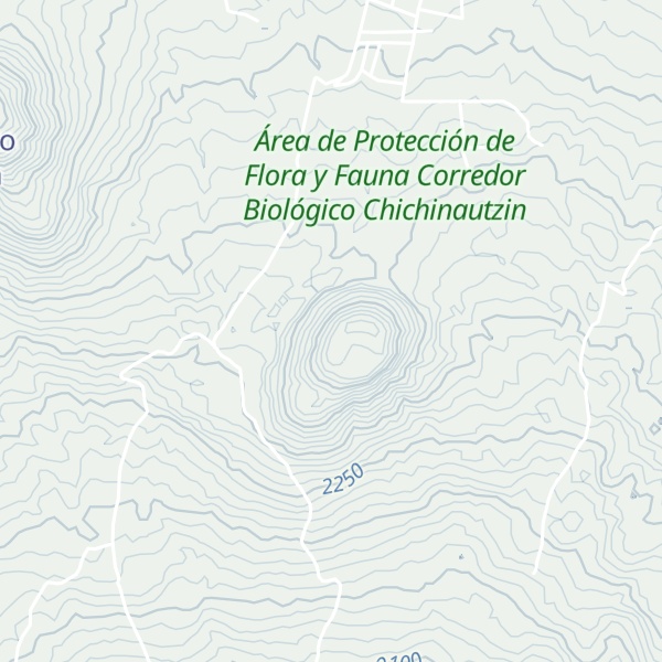 Map of Volcán del Aire