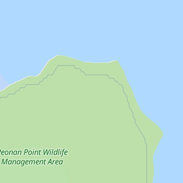 Map of Sandy Point