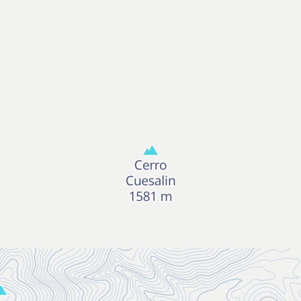 Map of Cerro Cuesalin