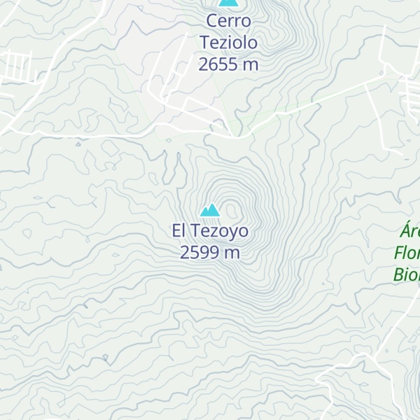 Map of El Tezoyo