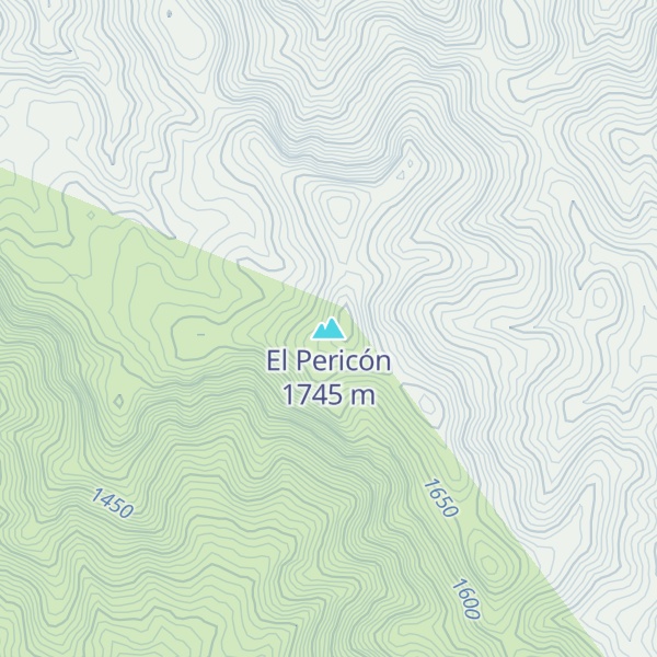 Map of El Pericón