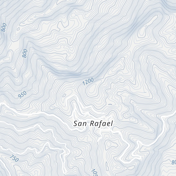 Map of Loma La Carbonera