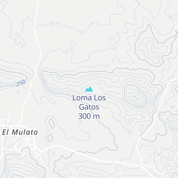 Map of Loma Los Gatos