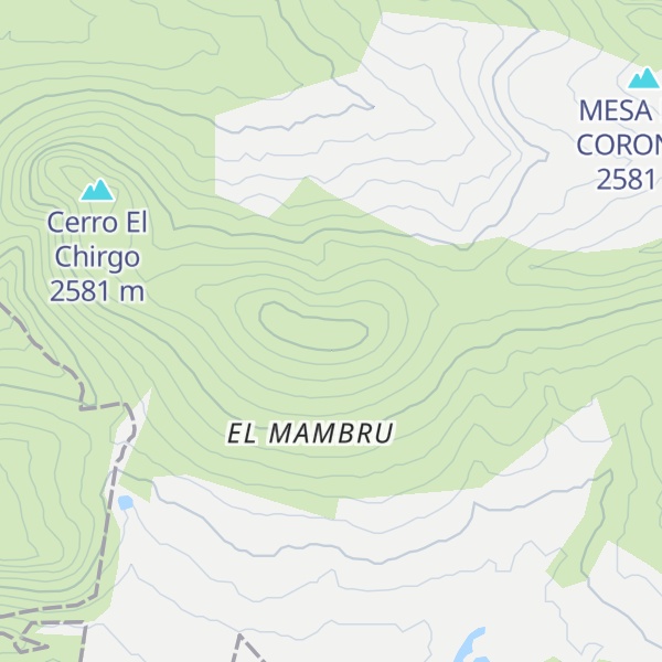 Map of El Tablón