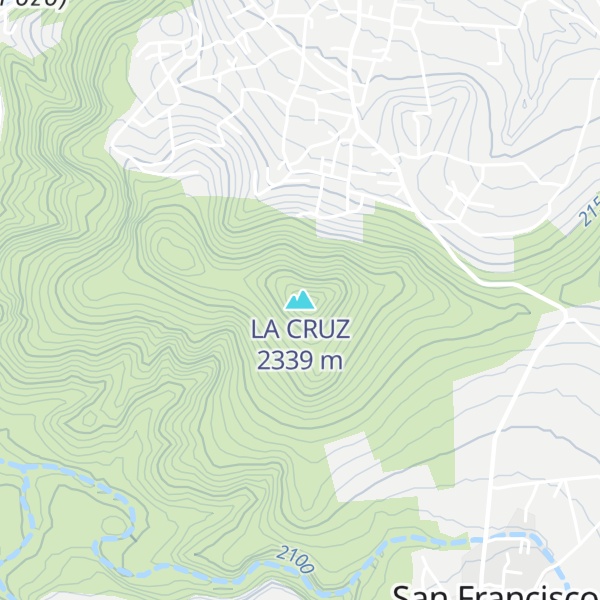 Map of LA CRUZ