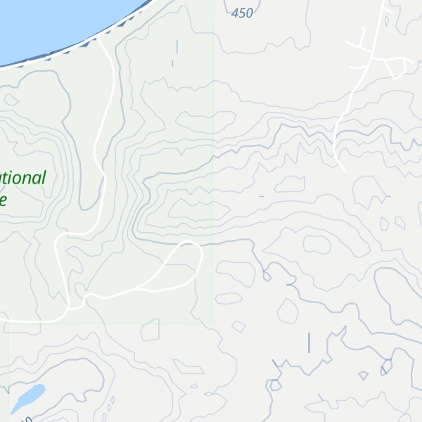 Map of White Horse Hill
