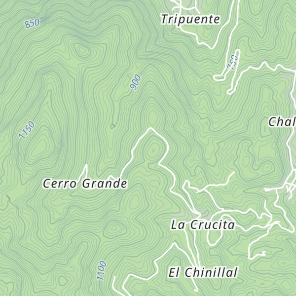 Map of Loma El Cuervo