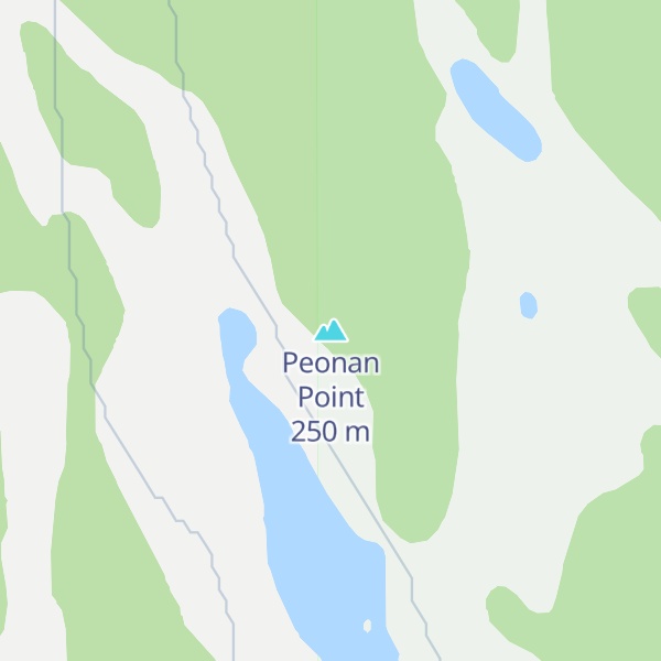 Map of Peonan Point