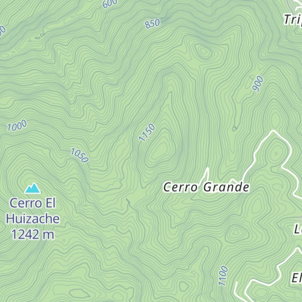 Map of Cerro Pemoche