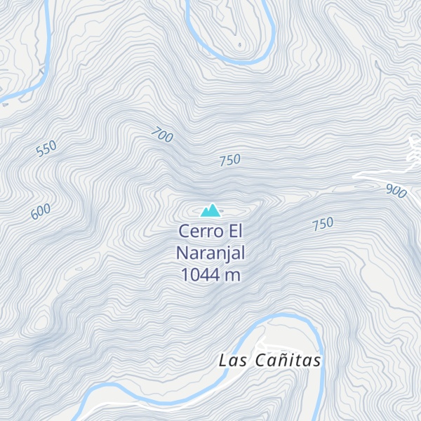 Map of Cerro El Naranjal