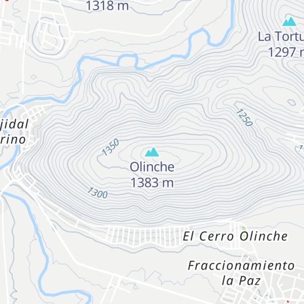 Map of Olinche