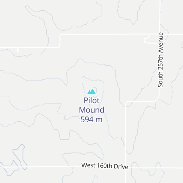 Map of Pilot Mound