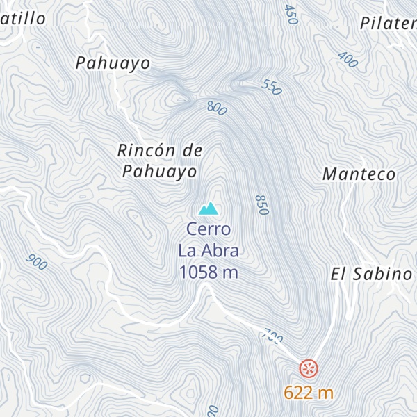 Map of Cerro La Abra