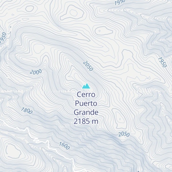 Map of Cerro Puerto Grande