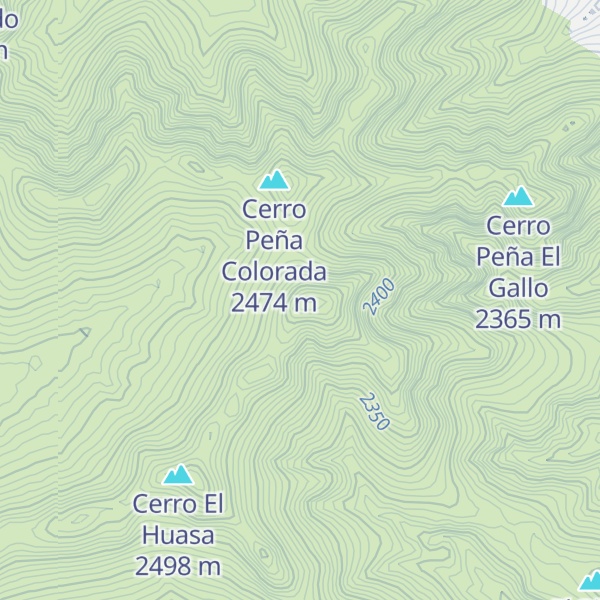 Map of LA BANDERA