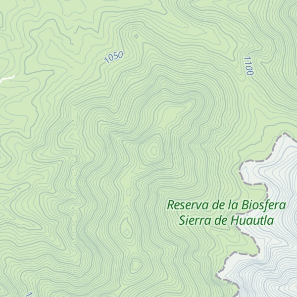 Map of Cerro El Zapote