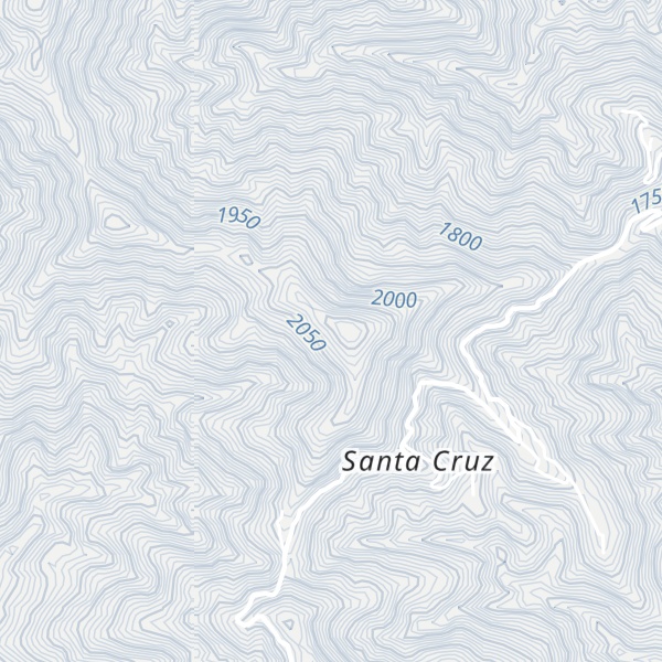 Map of Cerro Piedra de Plato