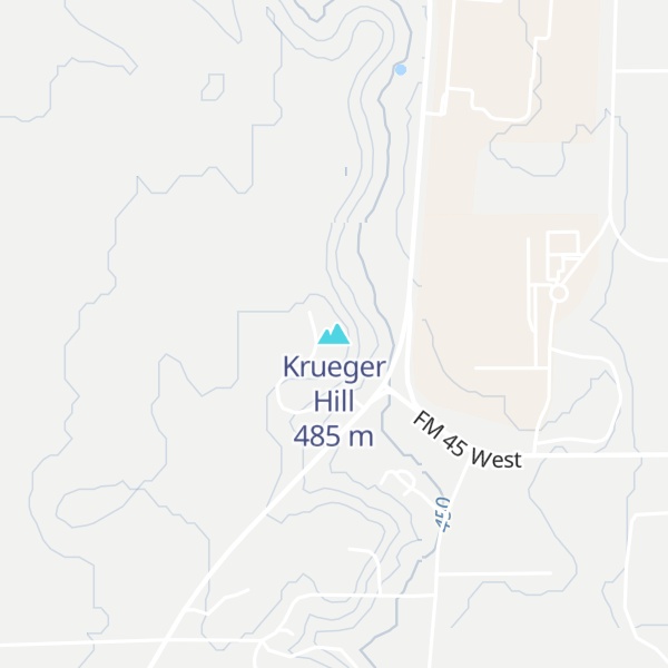 Map of Krueger Hill