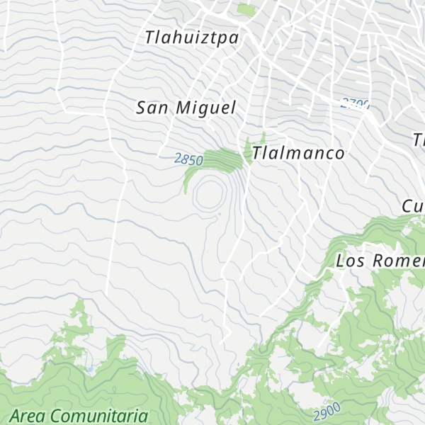 Map of Volcán San Miguel