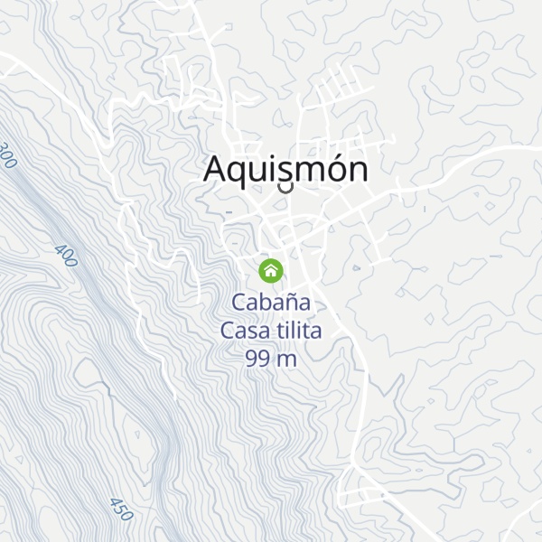 Map of Cabaña Casa tilita