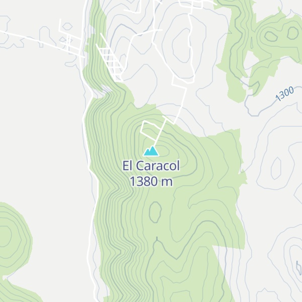 Map of El Caracol