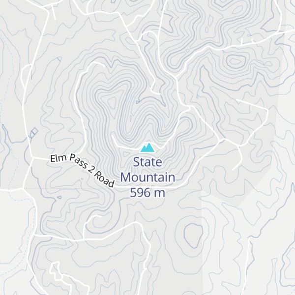 Map of State Mountain