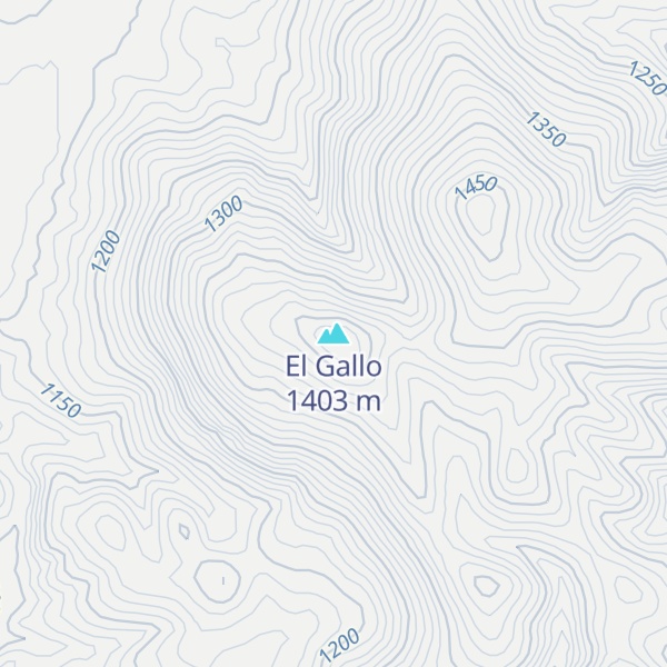 Map of El Gallo