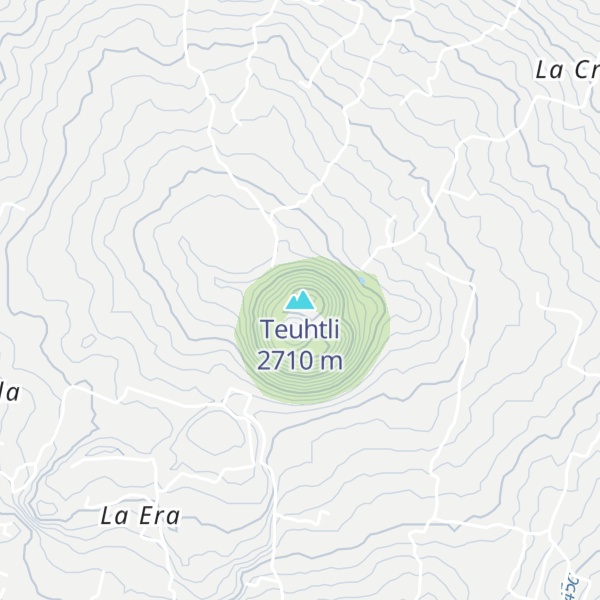 Map of Teuhtli