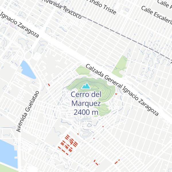 Map of Cerro del Marquez