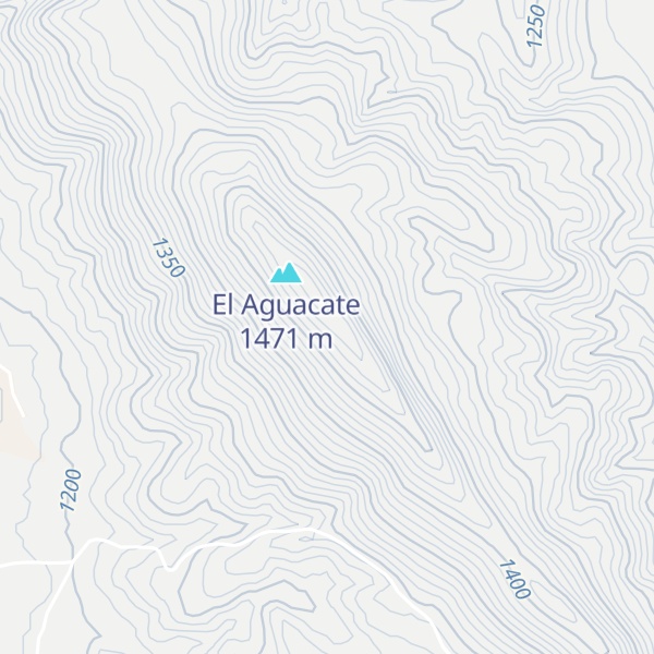 Map of Cerro Matica
